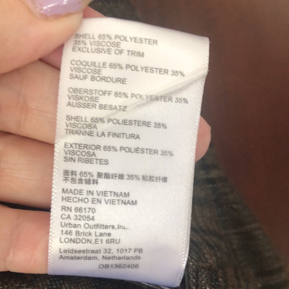 Urban Outfitters plaid pants - Picture 5 of 7